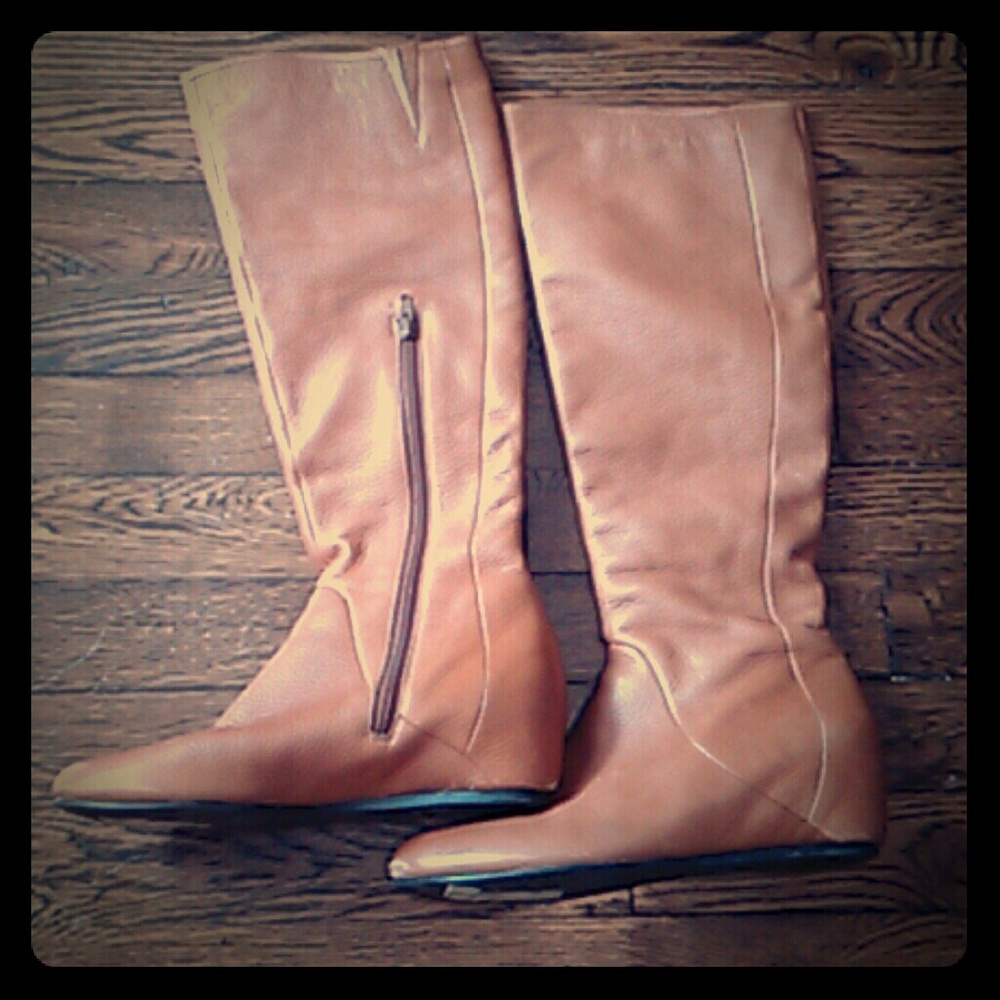 Genuine Leather High boots